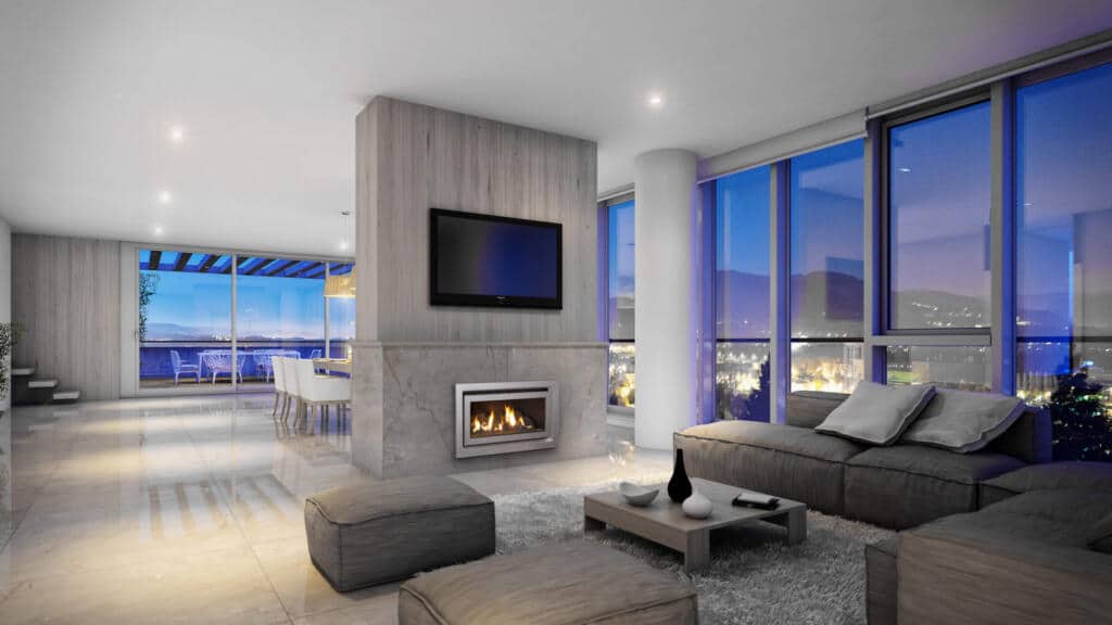 Escea DL850 Gas Fireplace - Image 3