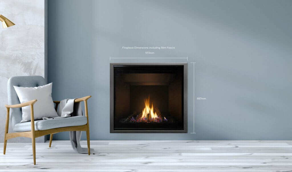 Escea DF990 Gas Fireplace