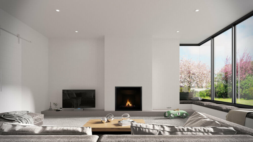 Escea DF990 Gas Fireplace