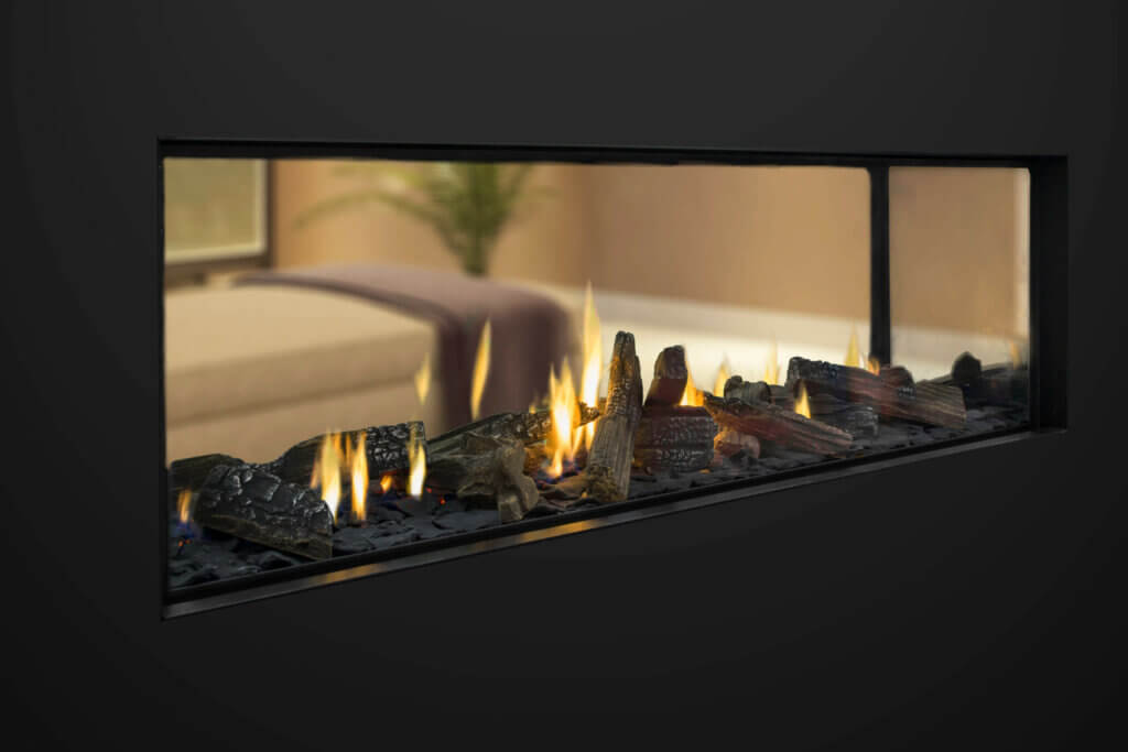 Escea DS1400 Frameless Single or Double Sided Fireplace - Image 2
