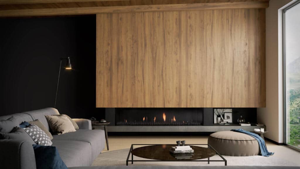 Escea DS1900 Frameless Single or Double Sided Fireplace