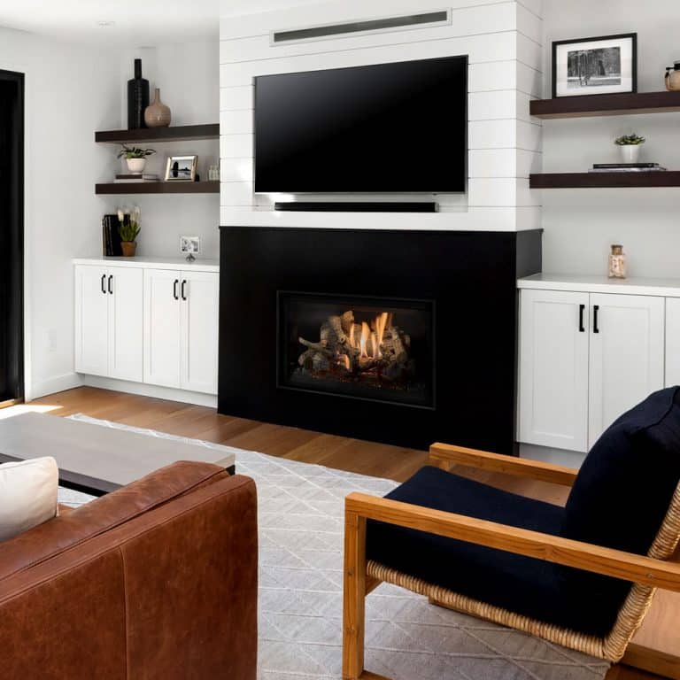 Blog Custom Gas Heating: Can Your TV Sit Above the Fire?