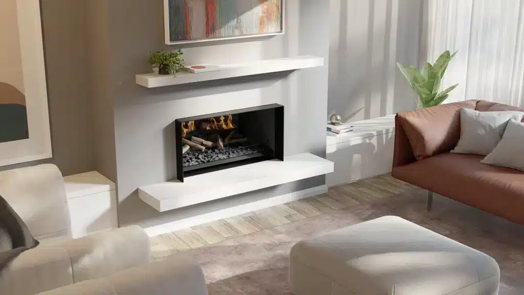 Escea LE1000 - Inbuilt Holographic Electric Fireplace - Image 4