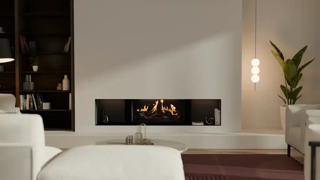 Escea LE800 - Inbuilt Holographic Electric Fireplace - Image 3