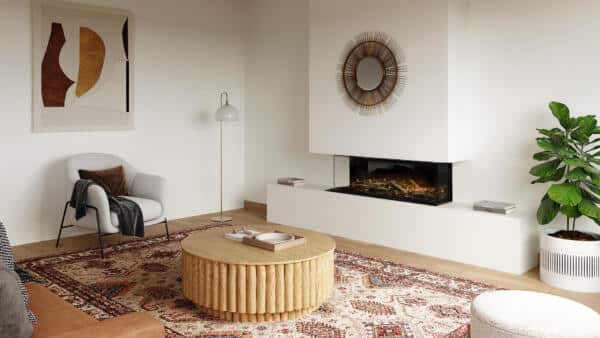 Multi49 Bay Electric fireplace